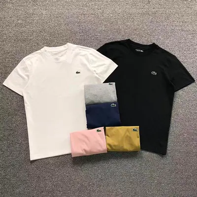 ￥88 LACOSTE T-SHIRT 124240308 （im 170cm 60kg i wear size S in the phot）