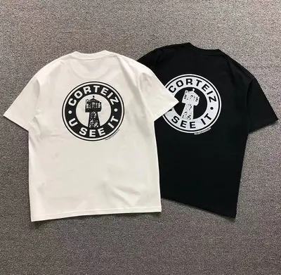 ￥88 CORTEIZ T-SHIRT 5242406123（im 170cm 60kg i wear size M in the phot）