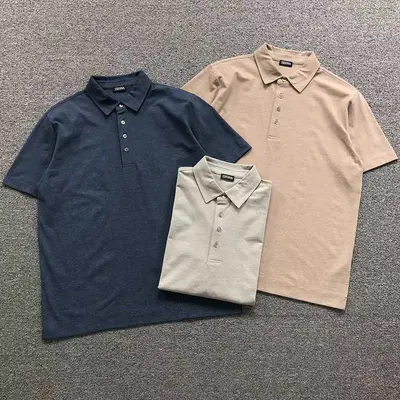 ￥238 ERMENEGILDO ZEGNA POLO 2204240504（im 170cm 60kg i wear size L in the phot）