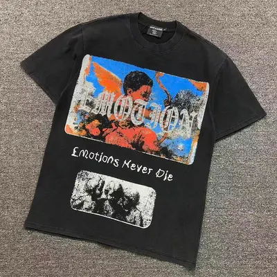 ￥115 MI⭐⭐D EM⭐⭐ION T-SHIRT 3204252017 （im 170cm 60kg i wear size S in the phot）
