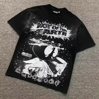 ￥108 HELLSTAR T-SHIRT 3204250917（im 170cm 60kg i wear size S in the phot）