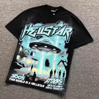 ￥108 HELLSTAR T-SHIRT 3204253217（im 170cm 60kg i wear size S in the phot）