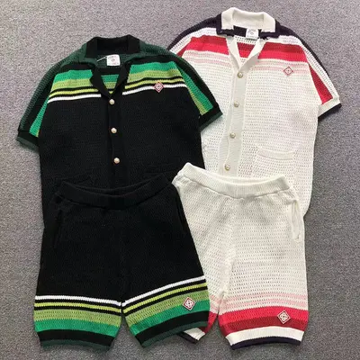 ￥298 CASABLANCA T-SHIRT SHORTS 5242512127（im 170cm 60kg i wear size L in the phot）