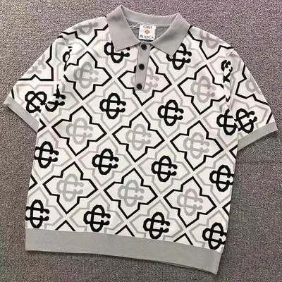 ¥175 CASABLANCA POLO 5242508127(im 170cm 60kg i wear size L in the phot)
