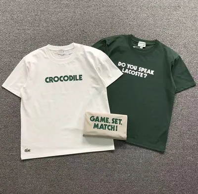 ¥98 LACOSTE T-SHIRT 124261209(im 170cm 60kg i wear size M in the phot)