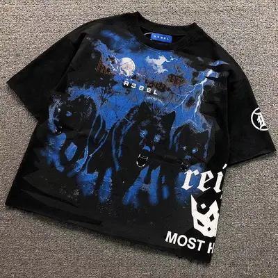 ￥125 FASHION T-SHIRT 3204262017（im 170cm 60kg i wear size S in the phot）