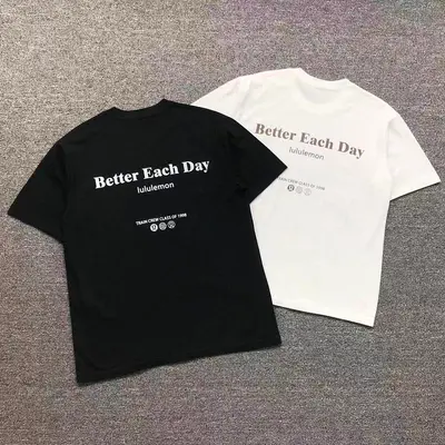￥128 LULULEMON T-SHIRT 2204284401（im 170cm 60kg i wear size L in the phot）