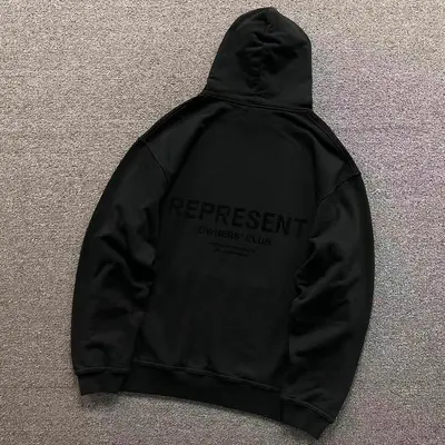 ￥185 REPRESENT HOODIE 22042909125（im 170cm 60kg i wear size M in the phot）