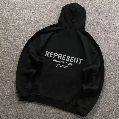 ¥185 REPRESENT HOODIE 22042908125(im 170cm 60kg i wear size M in the phot)