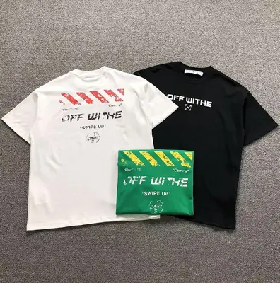 ¥155 OFF-WHITE T-SHIRT 2204292201(im 170cm 60kg i wear size S in the phot)