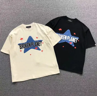 ¥85 BROKEN PLANET T-SHIRT 524300678(im 170cm 60kg i wear size L in the phot)