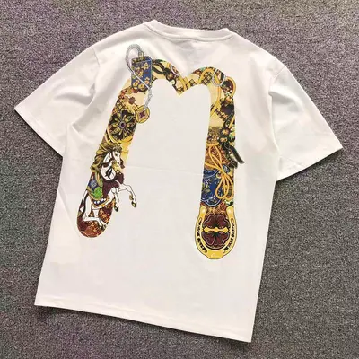 ¥165 EVISU T-SHIRT 5243019108(im 170cm 60kg i wear size M in the phot)