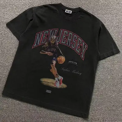 ¥148 KITH NBA BASKETBALL T-SHIRT 22043019001(im 170cm 60kg i wear size M in the phot)