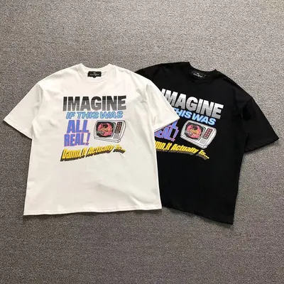 ¥85 BROKEN PLANET T-SHIRT 524300778(im 170cm 60kg i wear size L in the phot)