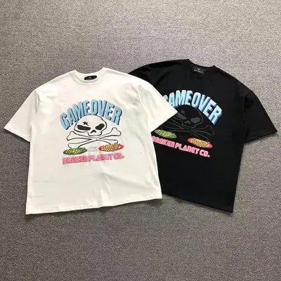 ¥85 BROKEN PLANET T-SHIRT 524300178(im 170cm 60kg i wear size L in the phot)