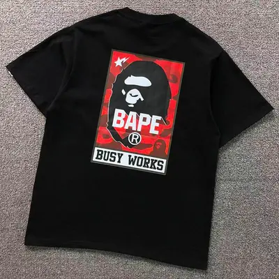 ￥95 BAPE T-SHIRT 3205040417（im 170cm 60kg i wear size S in the phot）