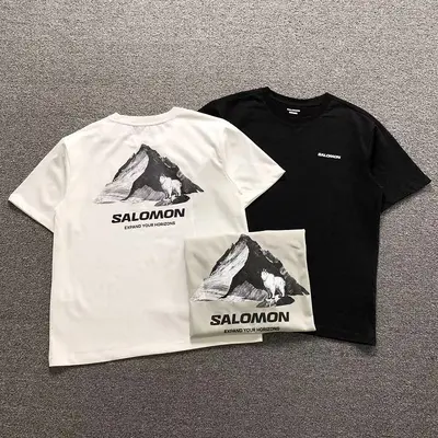 ￥128 SA⭐O⭐ON T-SHIRT 22050602001（im 170cm 60kg i wear size S in the phot）