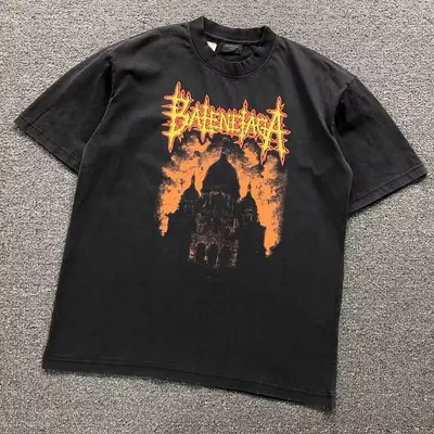 ￥125 B⭐L⭐⭐⭐IA⭐A T-SHIRT 3205030721（im 170cm 60kg i wear size S in the phot）