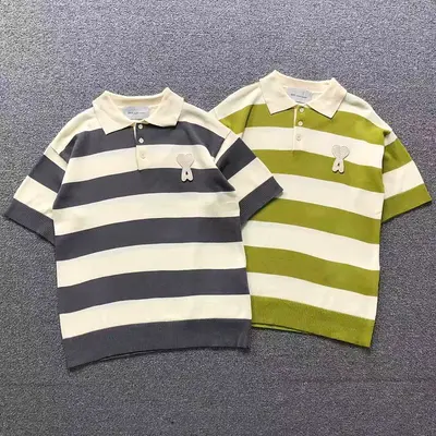 ￥125 AMI POLO 3205070721 （im 170cm 60kg i wear size M in the phot）