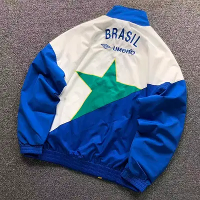 ¥195 FOOTBALL JACKET 125918002(im 170cm 60kg i wear size L in the phot)
