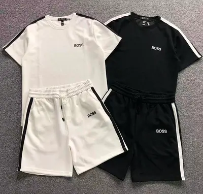 ¥218 H⭐G⭐ B⭐⭐S T-SHIRT SHORTS 5251113147(im 170cm 60kg i wear size L in the phot)