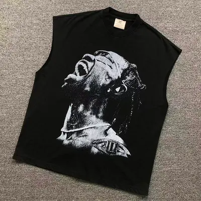 ￥108 VINTAGE VEST 3205121417（im 170cm 60kg i wear size XL in the phot）