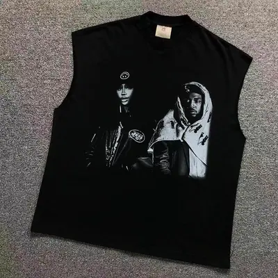 ￥108 VINTAGE VEST 3205121617（im 170cm 60kg i wear size XL in the phot）