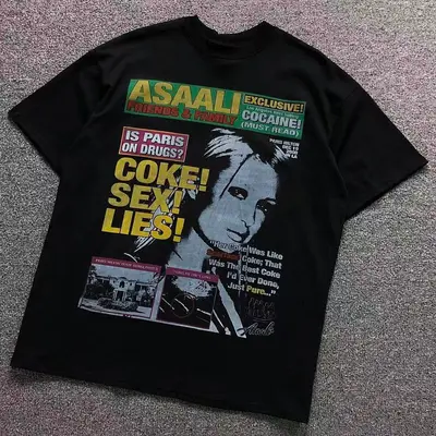 ￥95 COU⭐H SY⭐UP T-SHIRT 525121278（im 170cm 60kg i wear size L in the phot）