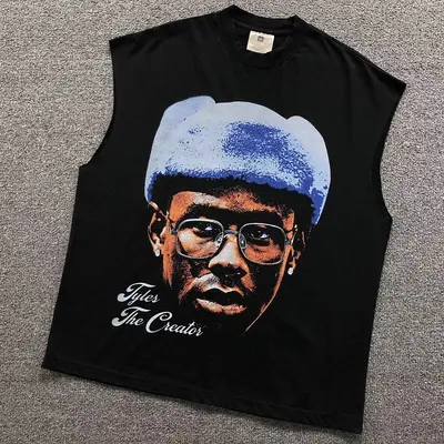 ¥108 VINTAGE VEST 3205121017(im 170cm 60kg i wear size XL in the phot)