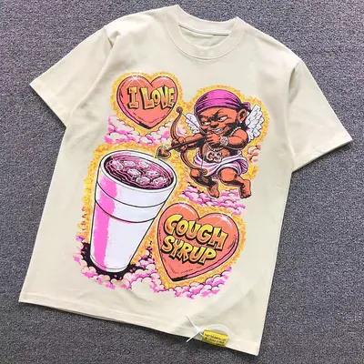¥108 COU⭐H SY⭐UP T-SHIRT 3205124272(im 170cm 55kg i wear size M in the phot)