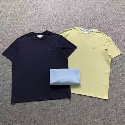 ¥98 LACOSTE T-SHIRT 525130409(im 170cm 60kg i wear size S in the phot)