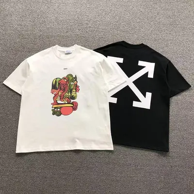 ￥118 OFF-WHITE T-SHIRT 42051434165（im 170cm 60kg i wear size XS in the phot）