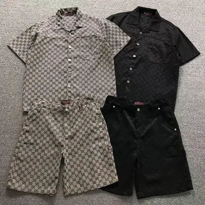 TOP ￥208 SHORTS ￥185 G⭐C⭐I SHORTS SHIRT 2205140701（im 170cm 60kg i wear size XL in the phot）
