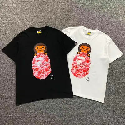 ￥88 BAPE T-SHIRT 3205161421（im 170cm 60kg i wear size M in the phot）