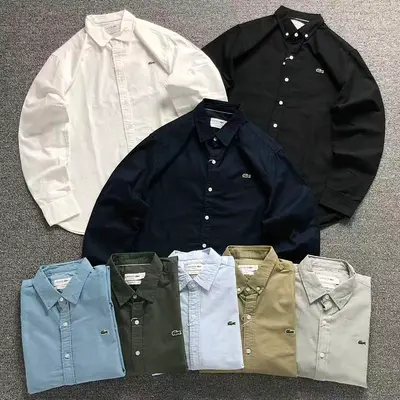 ￥128 LACOSTE SHIRT 5251602147（im 170cm 60kg i wear size L in the phot）