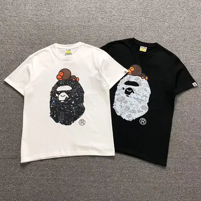 ￥88 BAPE T-SHIRT 3205161921（im 170cm 60kg i wear size M in the phot）