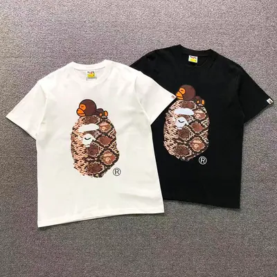 ￥88 BAPE T-SHIRT 3205162121（im 170cm 60kg i wear size M in the phot）