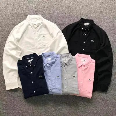 ￥128 LACOSTE SHIRT 5251608147（im 170cm 60kg i wear size L in the phot）