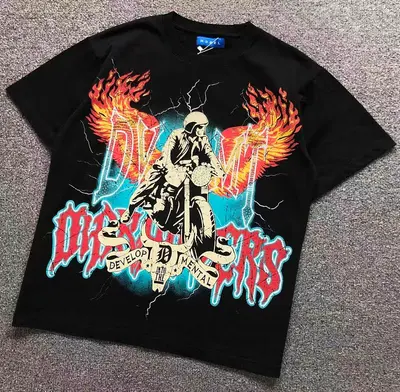 ¥118 FASHION T-SHIRT 3205182917(im 170cm 60kg i wear size S in the phot)
