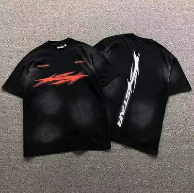 ￥108 HELLSTAR T-SHIRT 3205193617（im 170cm 60kg i wear size S in the phot）