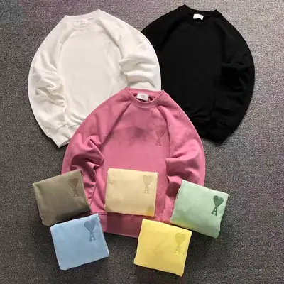 ￥98 AMI HOODIE 1251921181（im 170cm 60kg i wear size M in the phot）