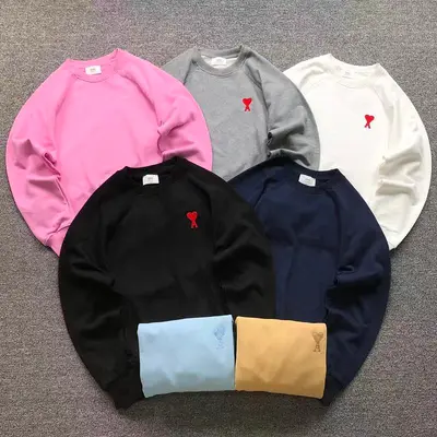￥98 AMI HOODIE 1251918181（im 170cm 60kg i wear size M in the phot）