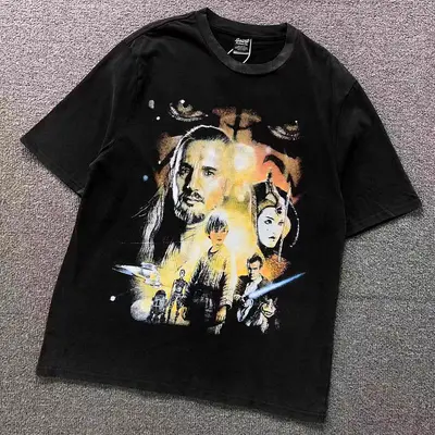 ￥95 SAINT MICHAEL T-SHIRT 5251904162（im 170cm 60kg i wear size M in the phot）