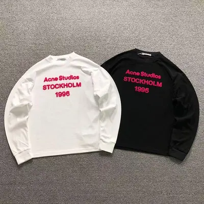 ￥108 ACNE STUDIOS LONG SLEEVED 5251907162（im 170cm 60kg i wear size M in the phot）