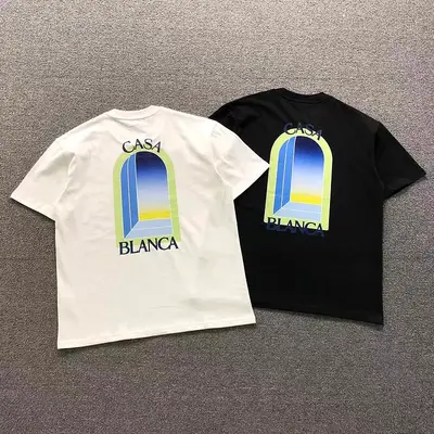 ￥88 CASABLANCA T-SHIRT 125210132（im 170cm 60kg i wear size M in the phot）