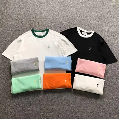 ￥138 AMI T-SHIRT 22052301001（im 170cm 60kg i wear size S in the phot）