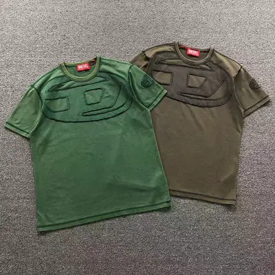 ￥158 DIESEL T-SHIRT 3205250521（im 170cm 60kg i wear size M in the phot）