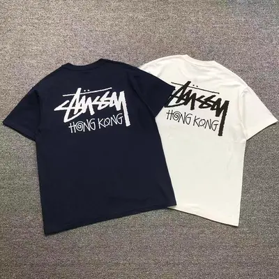 ￥128 STUSSY T-SHIRT 22052523001（im 170cm 60kg i wear size L in the phot）