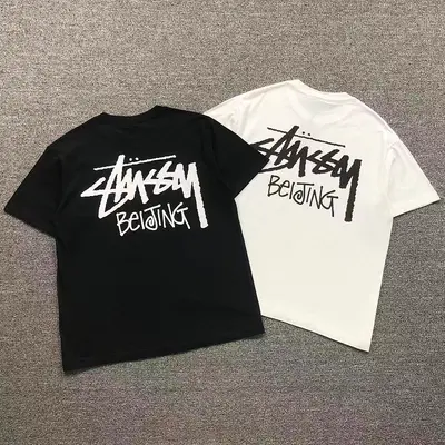 ￥128 STUSSY T-SHIRT 22052519001（im 170cm 60kg i wear size M in the phot）