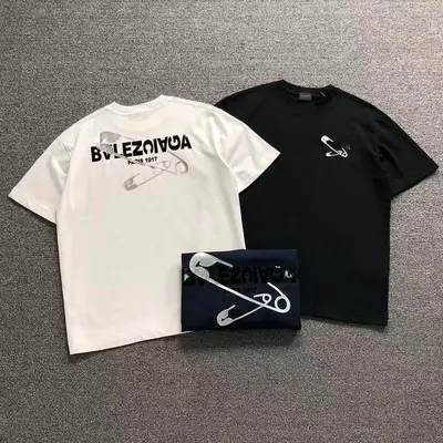 ¥118 B⭐L⭐⭐⭐IA⭐A T-SHIRT 5252503147(im 170cm 60kg i wear size L in the phot)